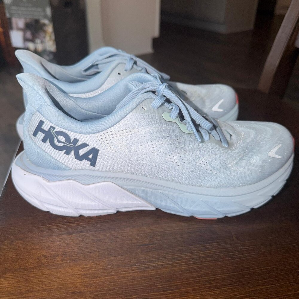 Hoka One One HOKA Arahi 6 Plein Air Blue Fog Women Shoe Size 7.5